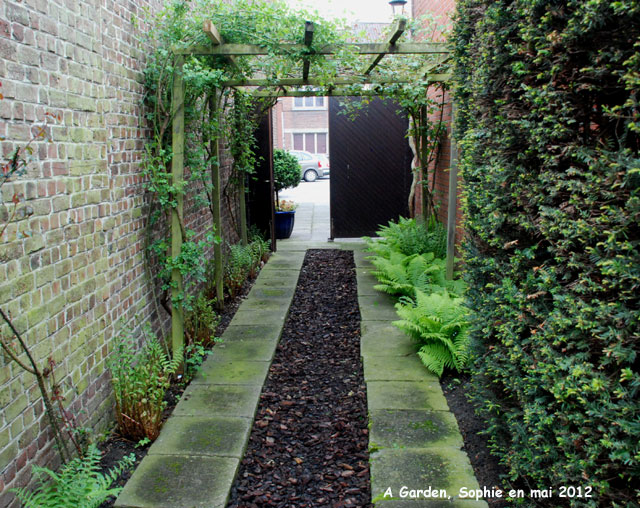 A garden: l'entrée