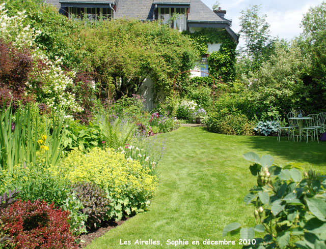 Les Airelles: la pelouse