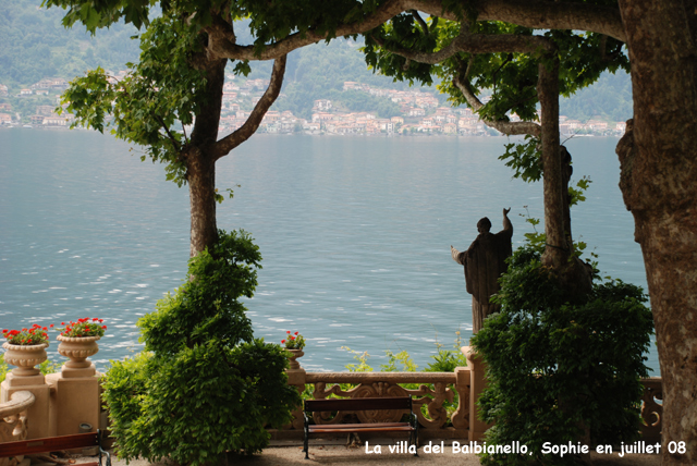 L'embarcadre  la Villa del Balbianello