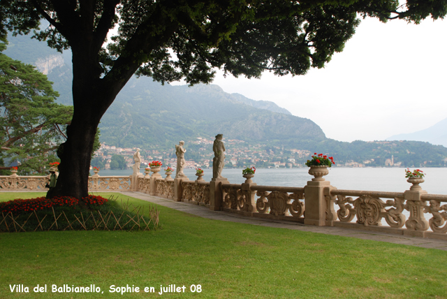 la terrasse  la villa del Balbianello