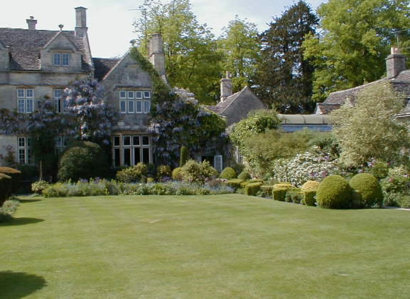 plan des jardins de Barnsley