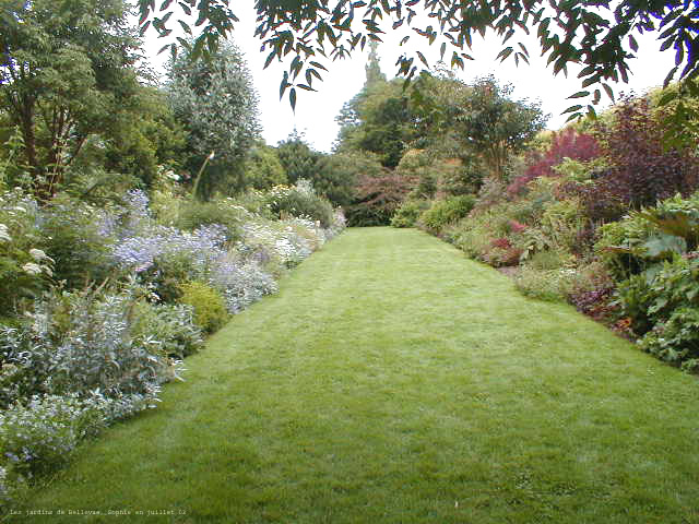 Bellevue: le jardin des constrastes