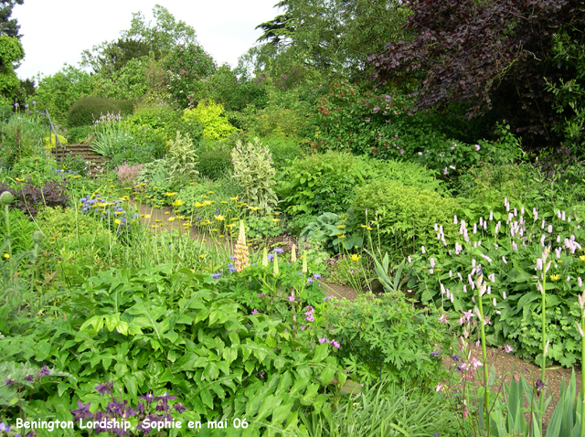 mixed-border  Benington Lordship