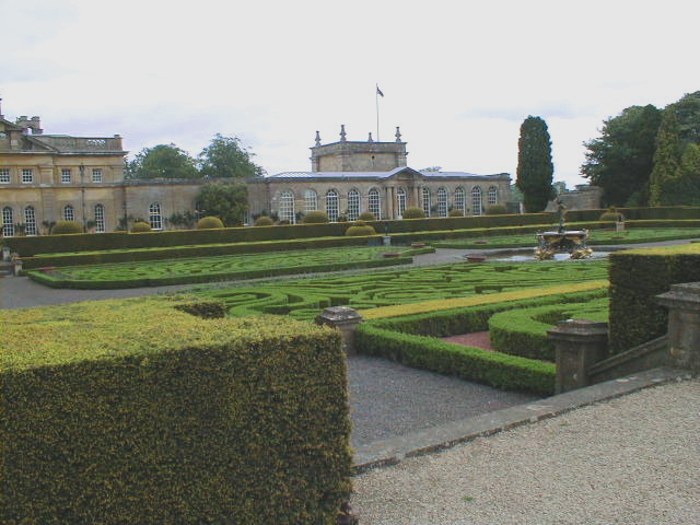 jardins italiens  Blenheim