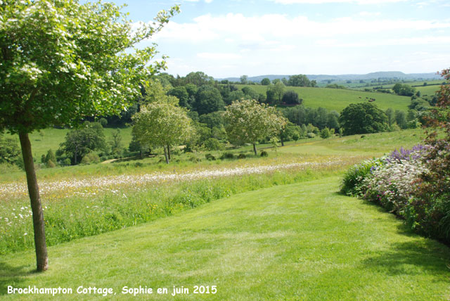 vue sur la valle de la Wye