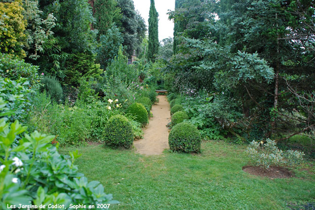 Cadiot: le jardin toscan