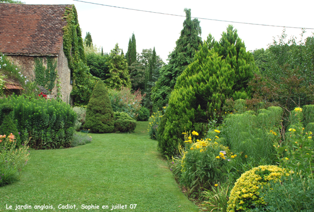 Le jardin anglais  Cadiot 