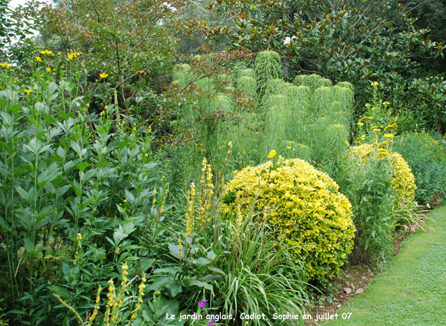 Cadiot: le jardin toscan