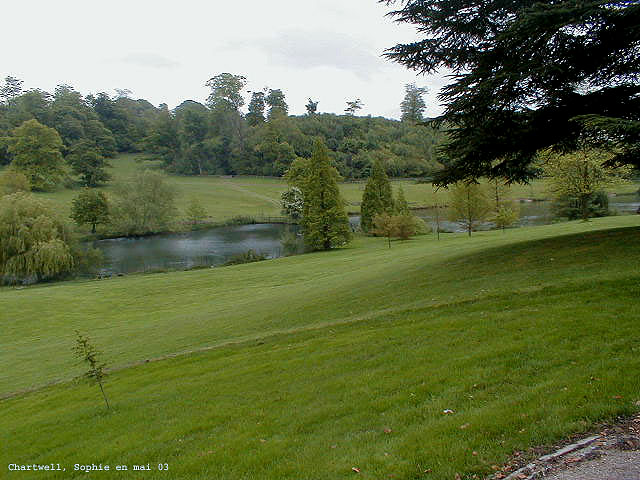 le lac de Chartwelle