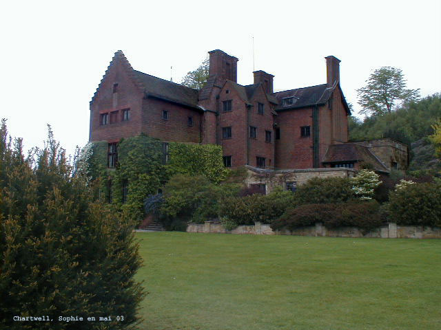 la maison de la famille Churchill à Chartwell