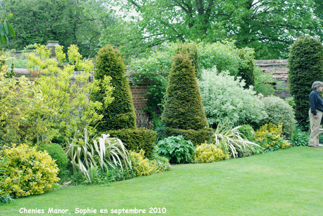 Chenies Manor: le massif doré