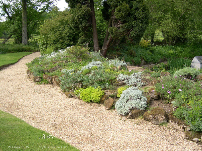 Chilworth: la rocaille