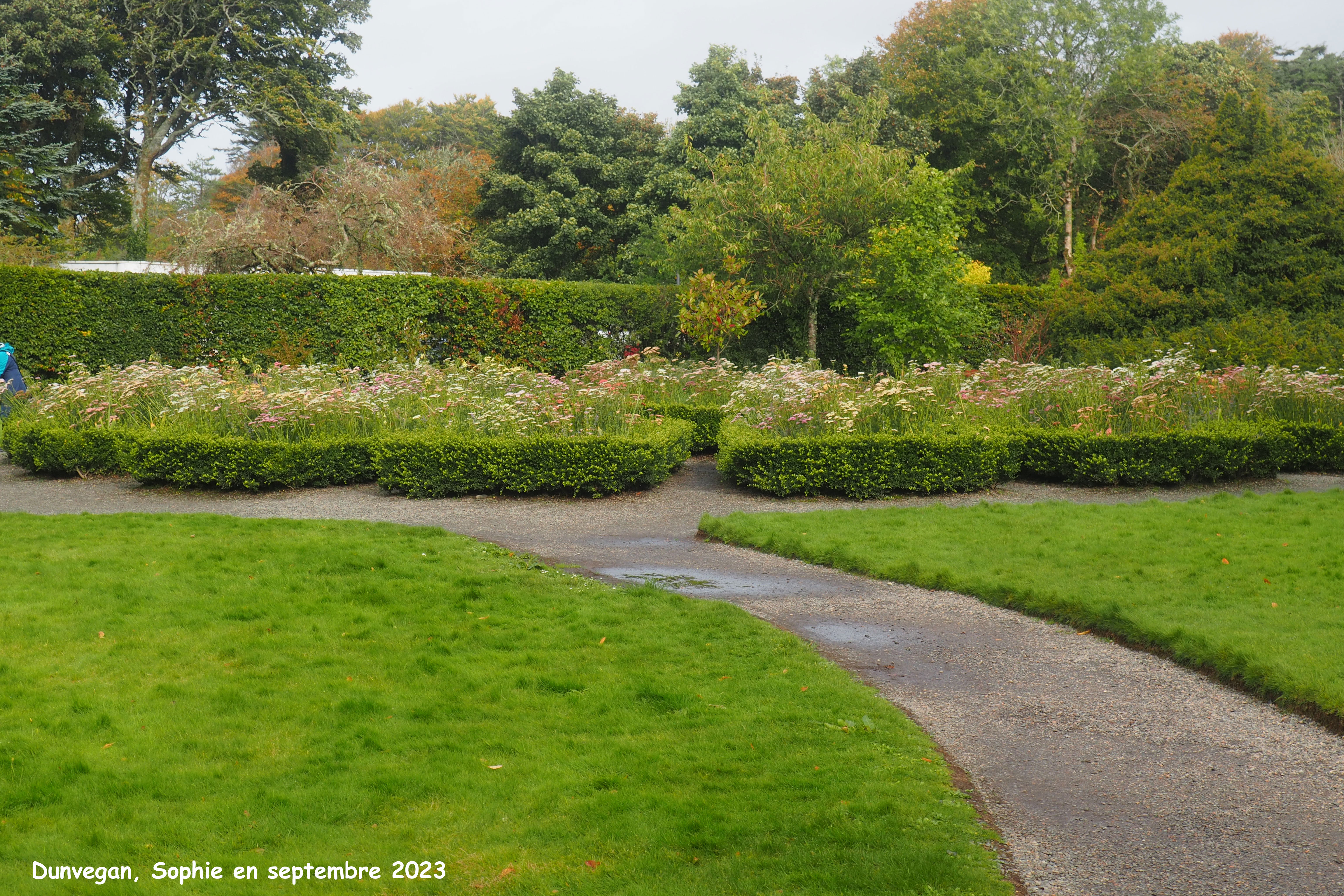 jardin circulaire à Dunvegan Castle