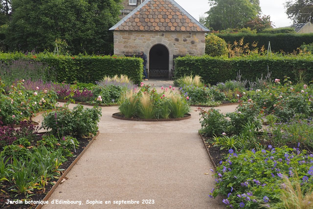 Cottage au jardin botanique d'Edimbourg