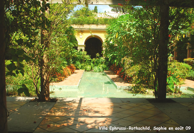 Villa Ephrussi-Rothschild: jardin espagnol