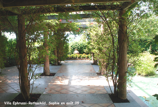 Villa Ephrussi-Rothschild: pergola