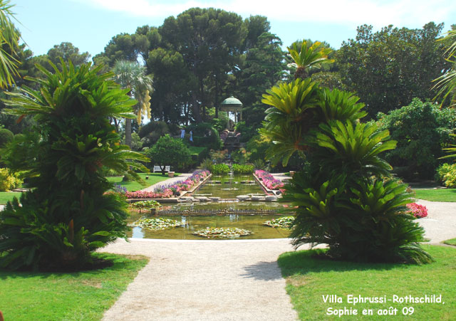 Villa Ephrussi-Rothschild: jardin français