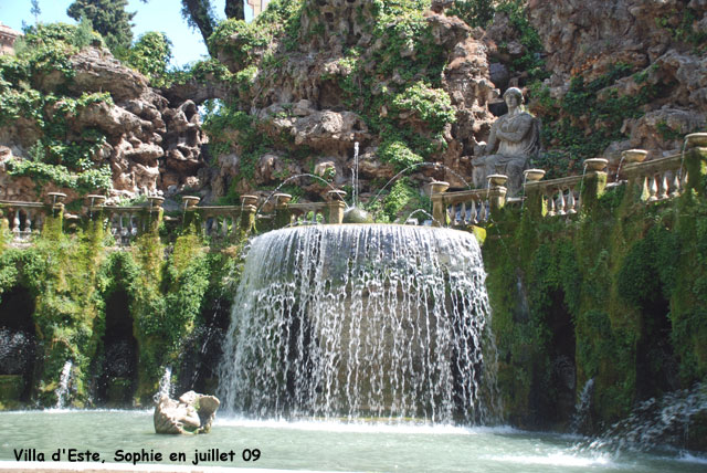 Villa d'Este: ovale