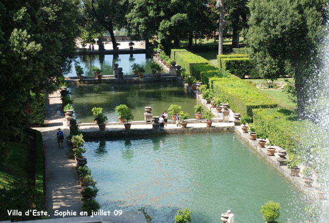 Villa d'Este: les viviers