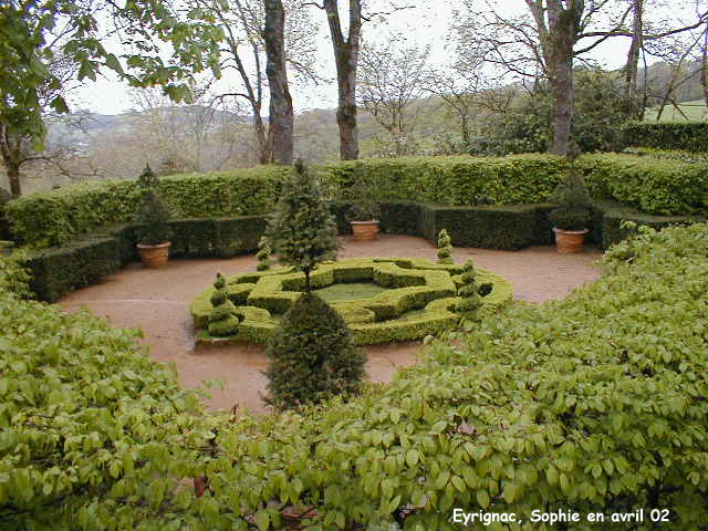 Eyrignac: chambres de verdure