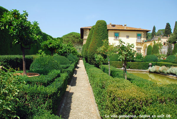Villa Gamberaia: allée latérale