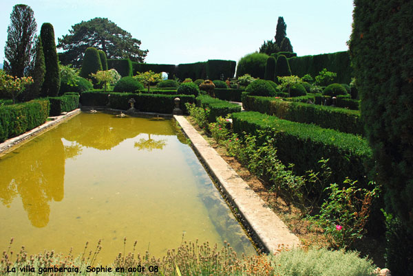 Villa Gamberaia: un bassin