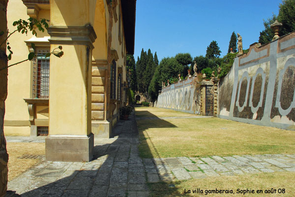 Villa Gamberaia: la grande allée