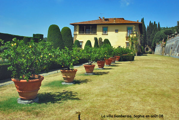 Villa Gamberaia: la grande allée