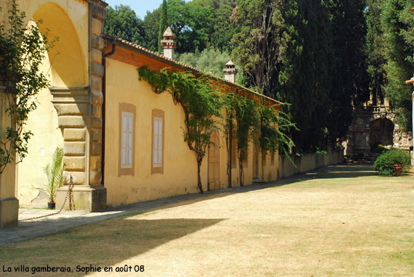 Villa Gamberaia: la grande allée