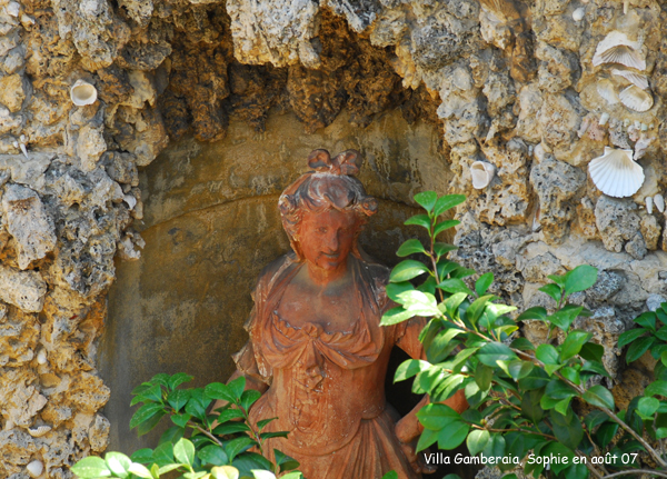 Villa Gamberaia: grotte