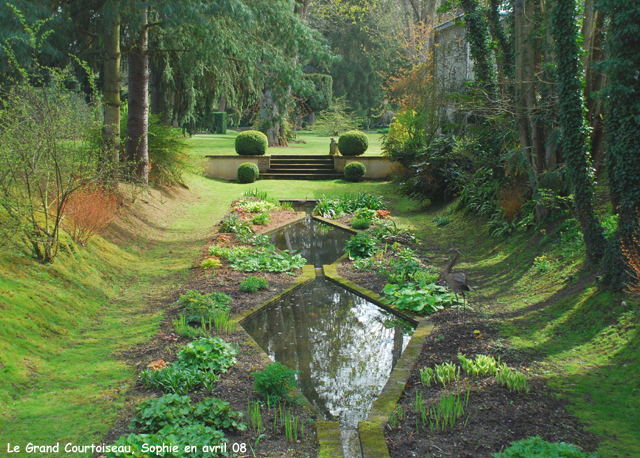 Grand Courtoiseau: jardin italien