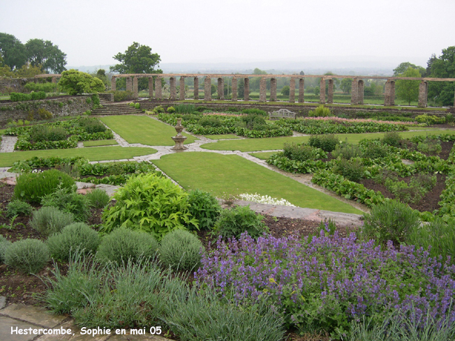 Hestercombe: le grand plat