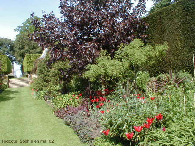 la "red border" nord-est &agrave; Hidcote