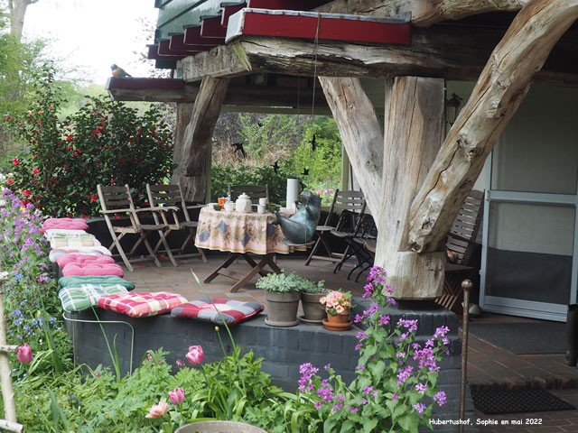 Hubertushof: la terrasse