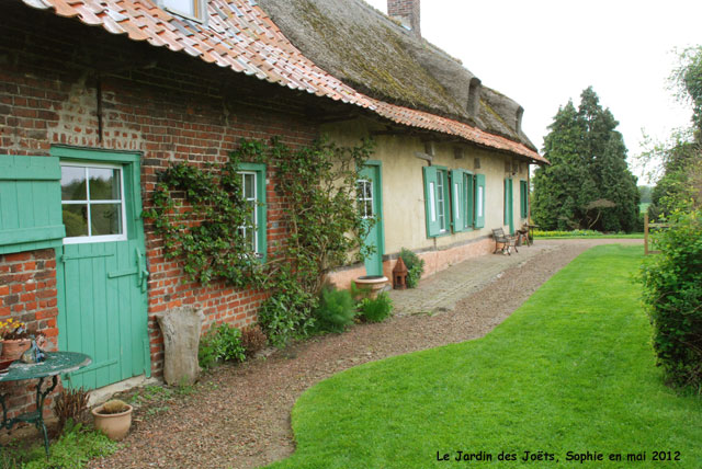 Jardin des Joëts: maison