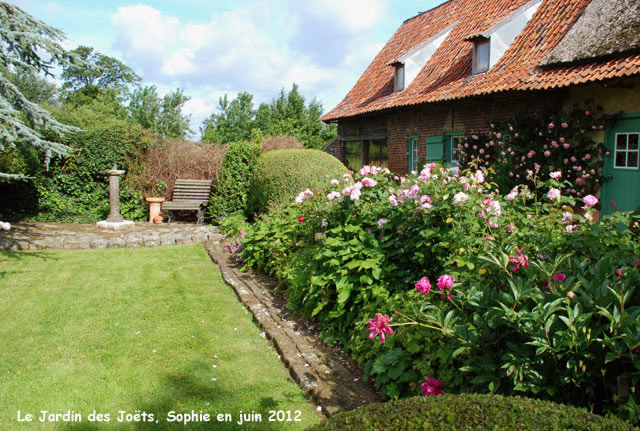 Jardin des Joëts: rosiers