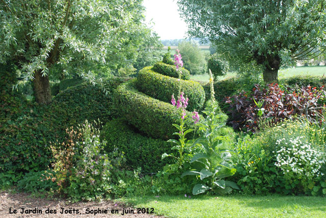 Jardin des Joëts: topiaire