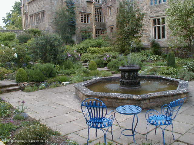 le jardin blanc de Kiftsgate