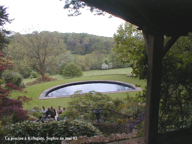 vue du talus &agrave; Kiftsgate