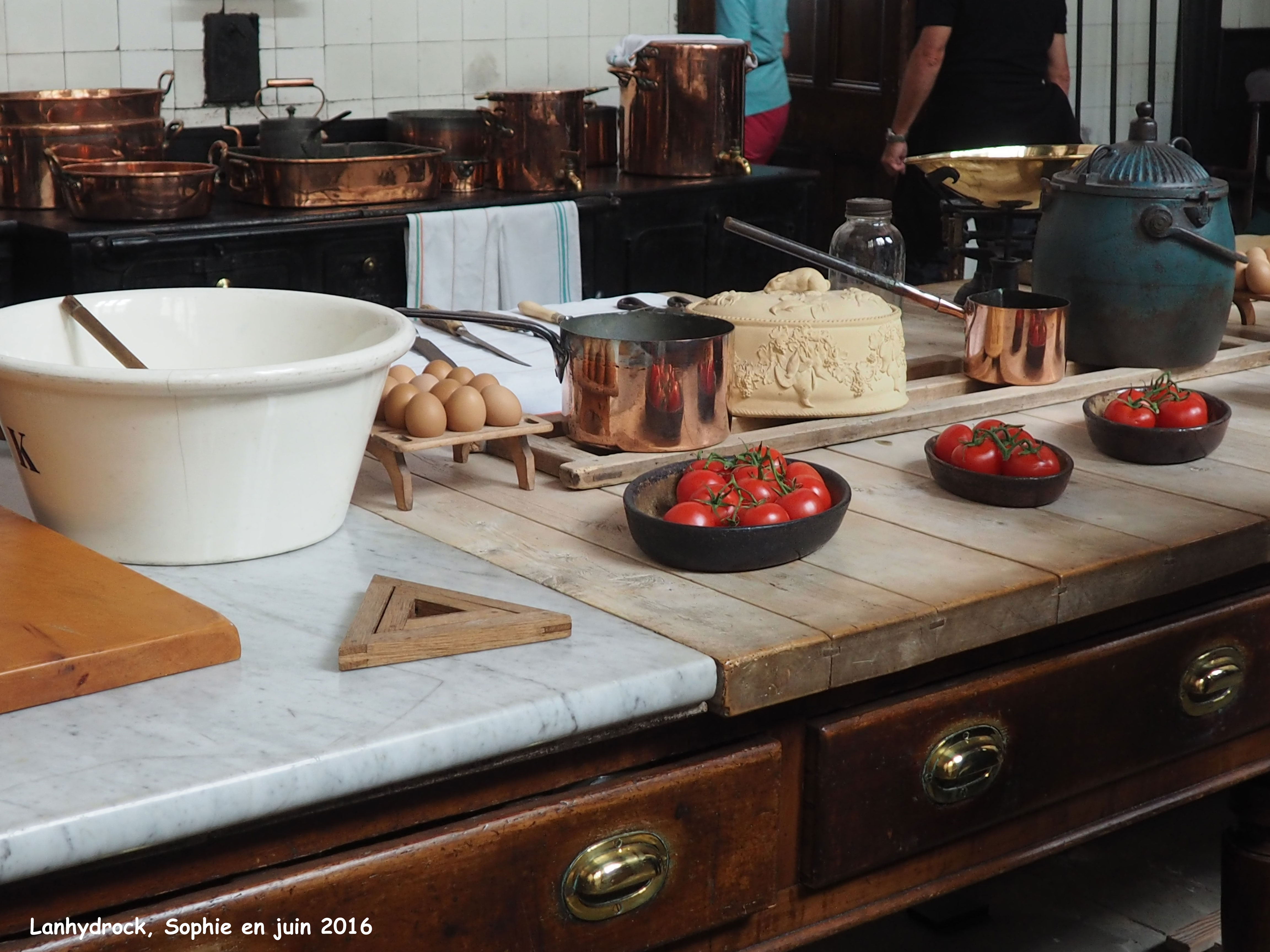 Lanhydrock: cuisine