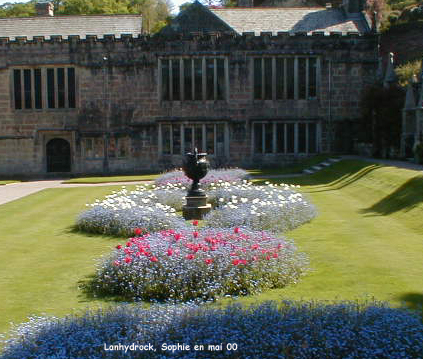 jardin &agrave; la fran&ccedil;aise &agrave; Lanhydrock