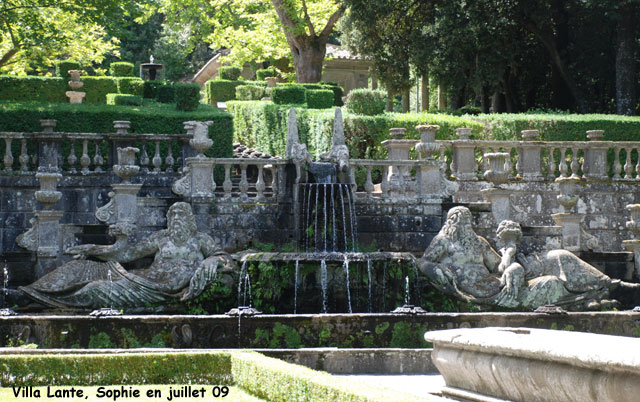 Vila Lante: fontaine des géants