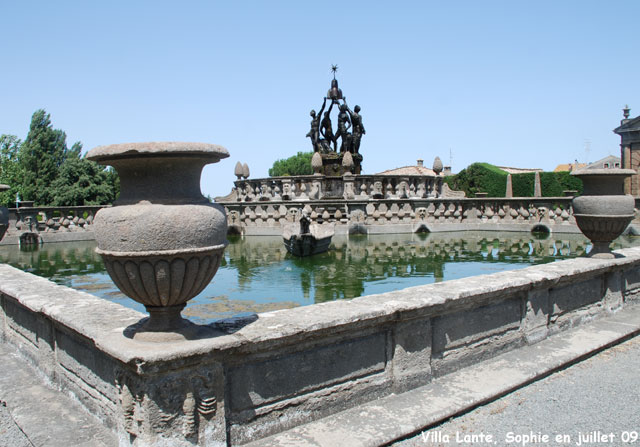 Vila Lante: fontaine des Maures
