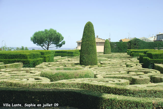 Vila Lante: fontaine des Maures