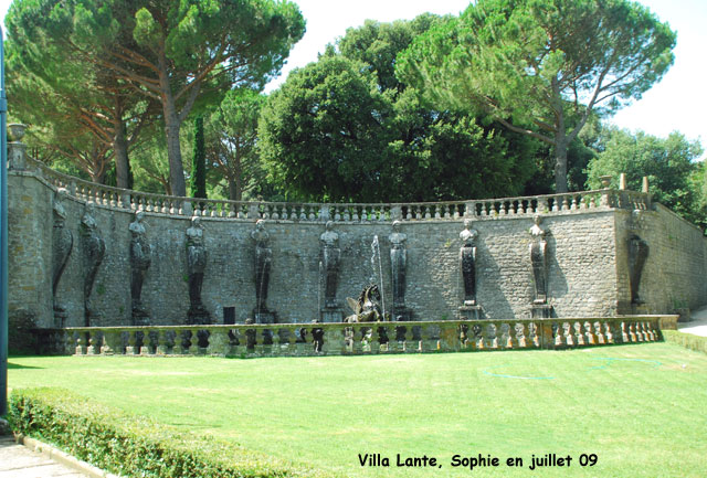 Villa Lante: la fontaine de Pégase