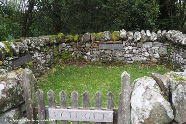 enclos à Little sparta