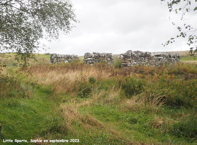 pierres sèches à Little Sparta