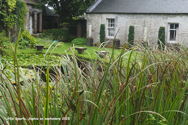 temple philémon et baucis à Little Sparta