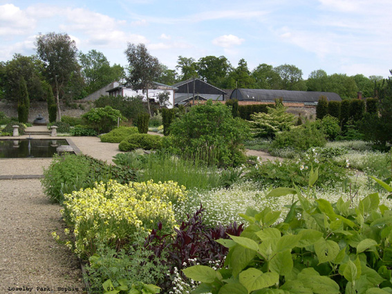 loseley: jardin blanc