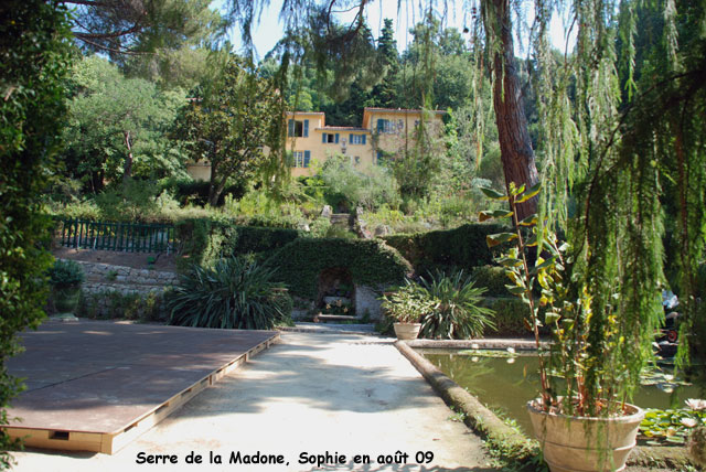 serer de la Madone: le grand escalier